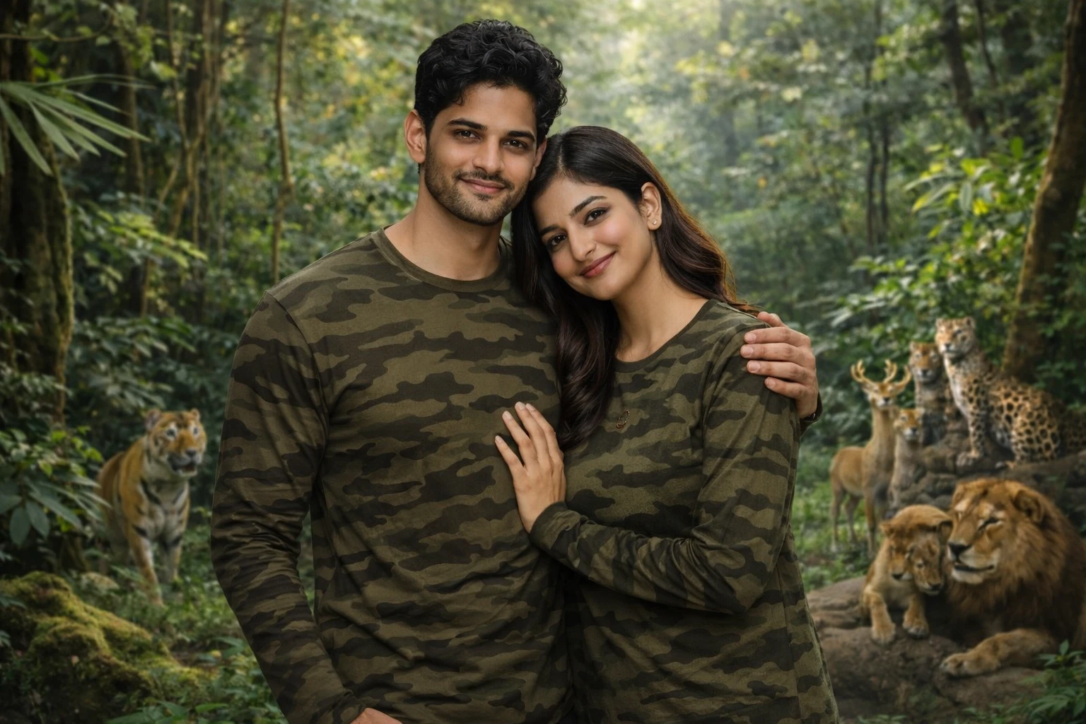 Camouflage Polo T-Shirt - Full
