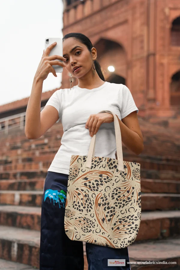 Butterfly Print Tote