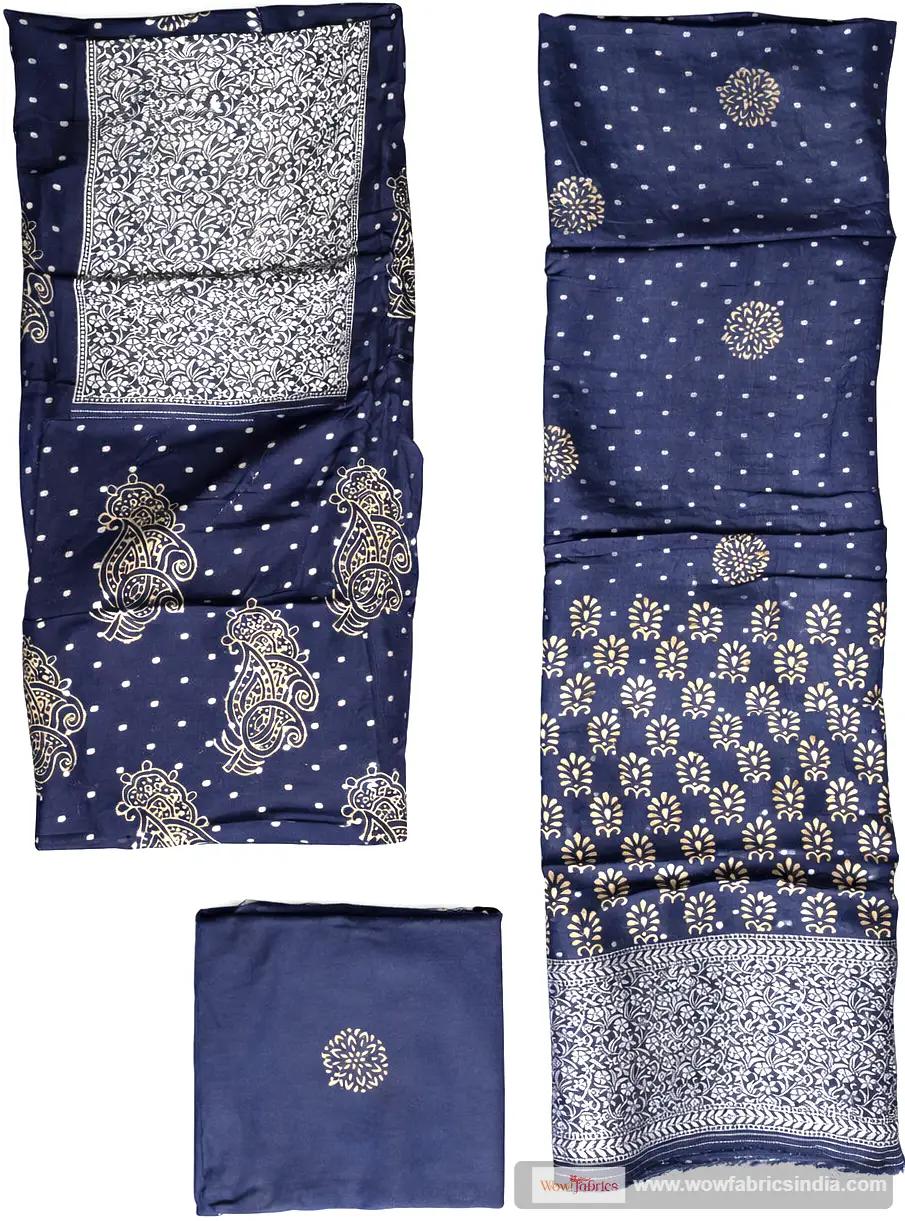 Dola Silk Dress Material with Dupatta